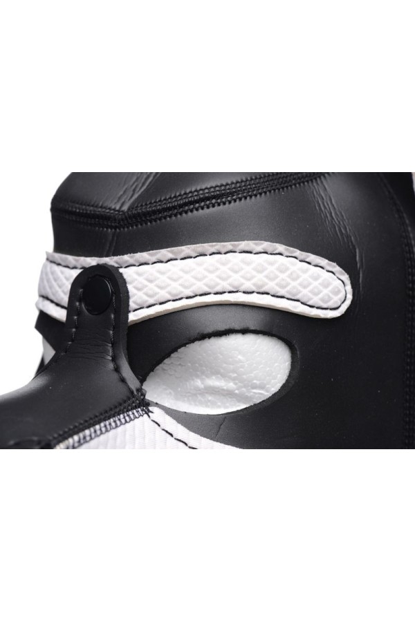 Spike Puppy BDSM Hood - Schwarz/Weiß