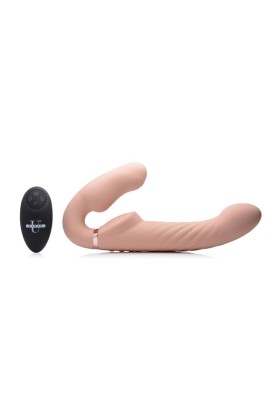 Swirl Vibrierender halterloser Strap-on