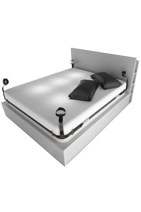 LOCKINK - BDSM Verstellbares Bettfessel-Set