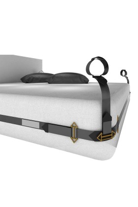 LOCKINK - BDSM Verstellbares Bettfessel-Set