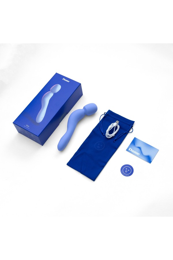 Dame - Com Wand Vibrator Periwinkle