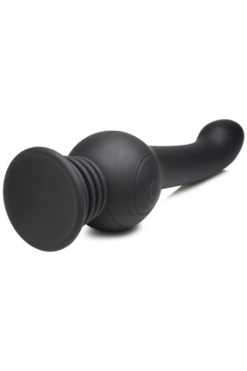 IN Shaking Silicone Stimulator - Schwarz