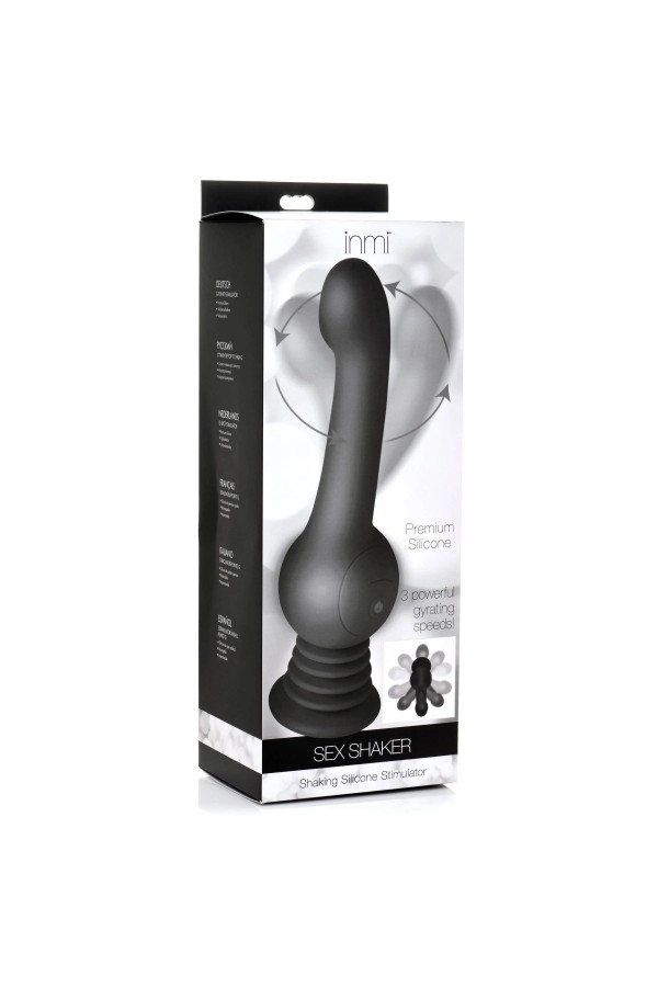 IN Shaking Silicone Stimulator - Schwarz