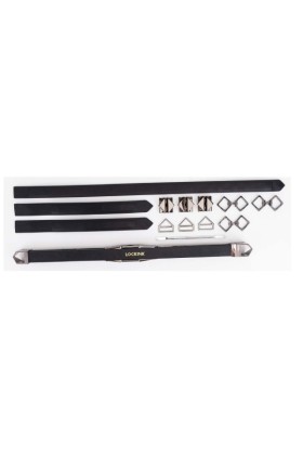 LOCKINK - Verstellbare Spreizstange Set - schwarz