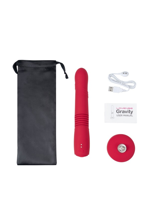 Lovense -Gravity Schiebender Dildo App-gesteuert