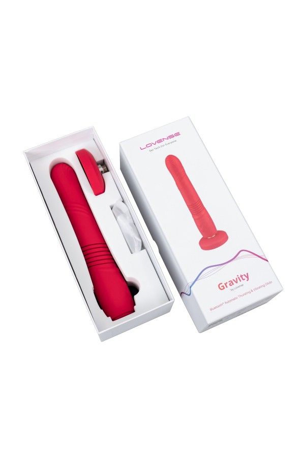 Lovense -Gravity Schiebender Dildo App-gesteuert