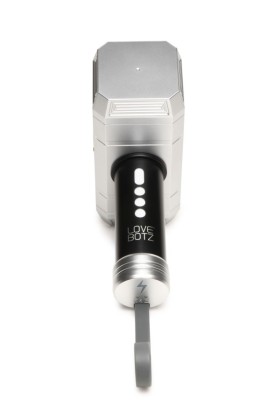 XR Brands - Thunder Stroker Saugender Masturbator - Silber & Schwarz