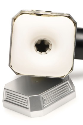 XR Brands - Thunder Stroker Saugender Masturbator - Silber & Schwarz