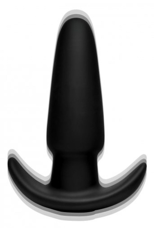 Thump-It Curved Buttplug aus Silikon - Medium