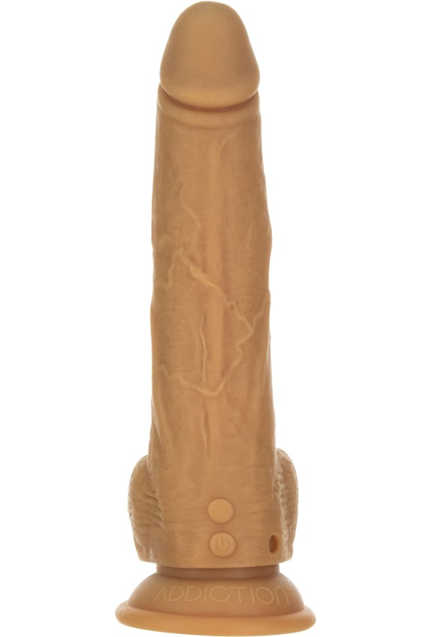 Naked Addiction - Realistischer Stoß-Dildo mit Fernbedienung - 23 cm