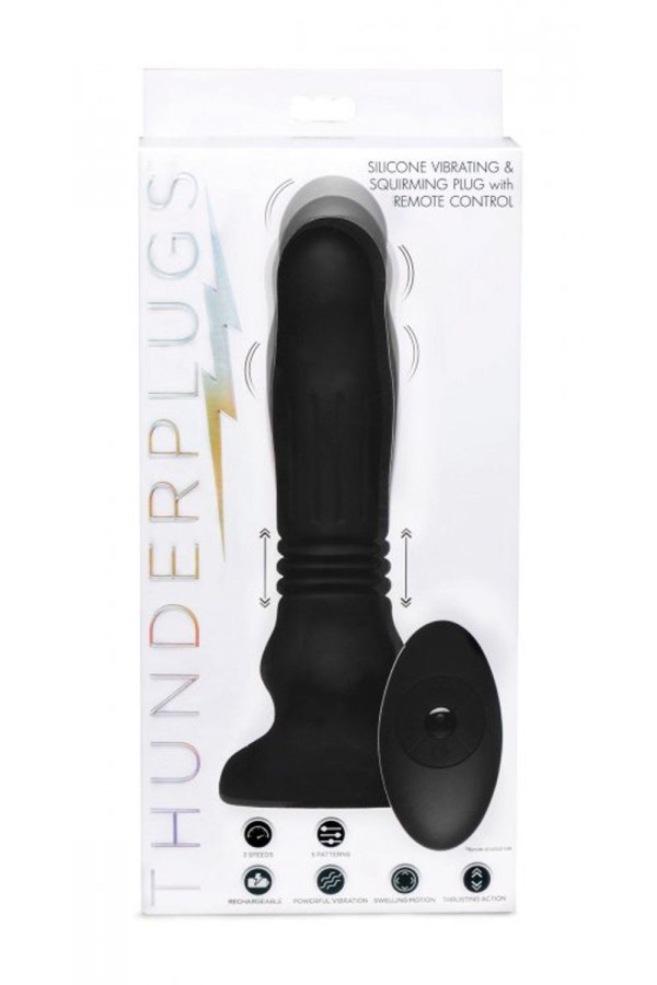 Thunderplug Thrusting und vibrierender Analvibrator