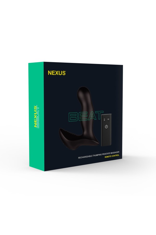 Nexus - Beat Prostata-Stimulator mit Fernbedienung - Schwarz