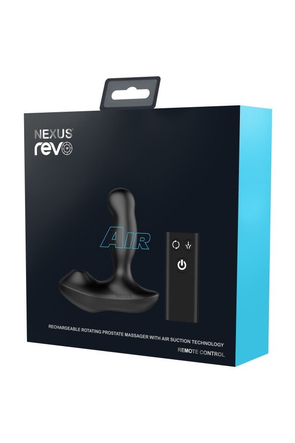 Nexus - Revo Air Rotierender Prostatavibrator mit Luftdruck-Stimulation