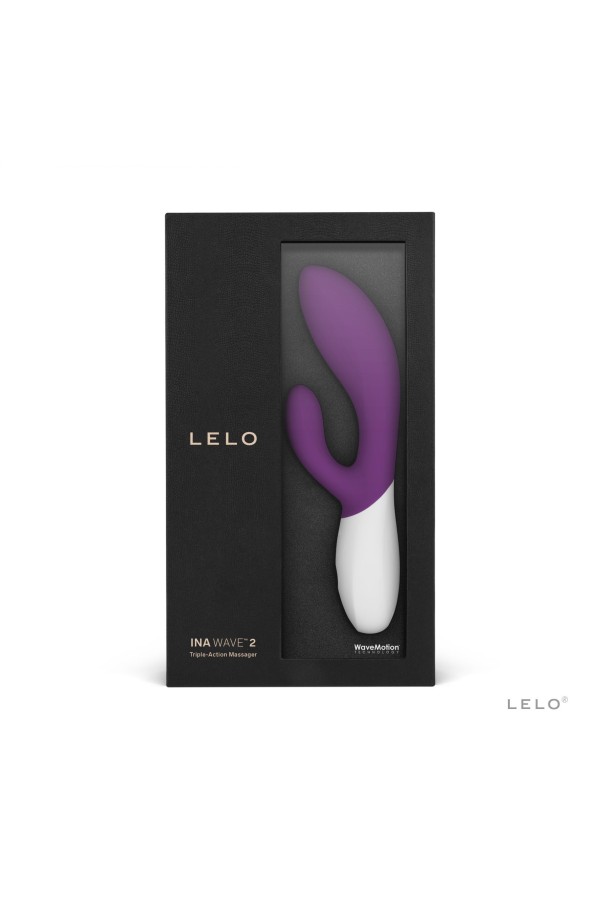 LELO - Ina Wave 2 Rabbit-Vibrator - Pflaume