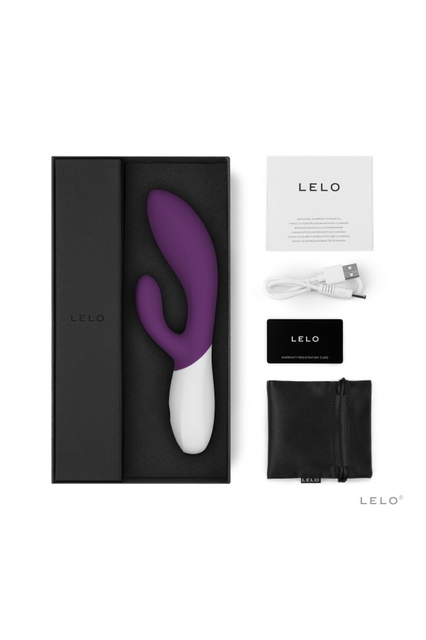 LELO - Ina Wave 2 Rabbit-Vibrator - Pflaume
