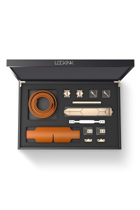 LOCKINK - Teasing & Impact-Play Set - braun
