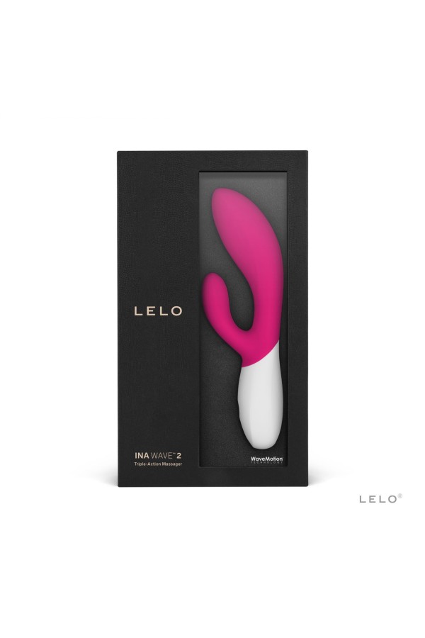 LELO - Ina Wave 2 Rabbit-Vibrator - Kirschrot