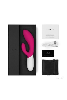 LELO - Ina Wave 2 Rabbit-Vibrator - Kirschrot