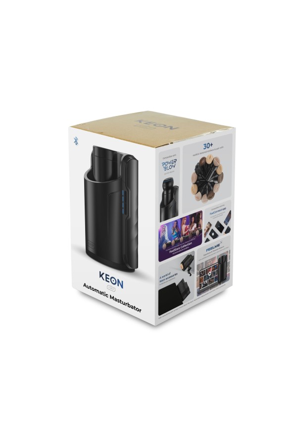 Kiiroo - Keon Combo-Set mit Feel Masturbator - Schwarz