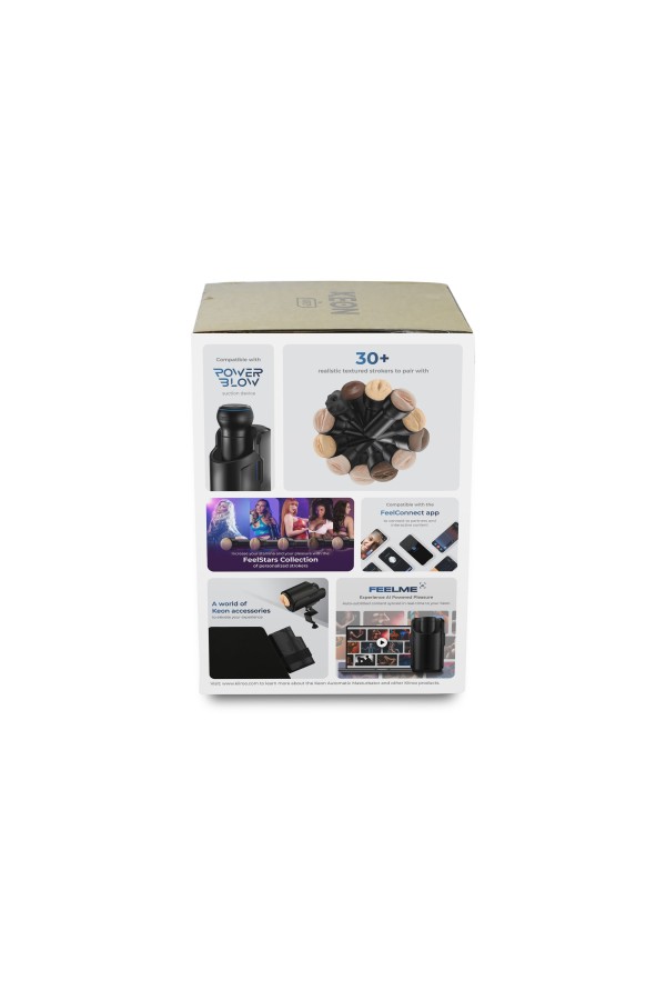 Kiiroo - Keon Combo-Set mit Feel Masturbator - Schwarz