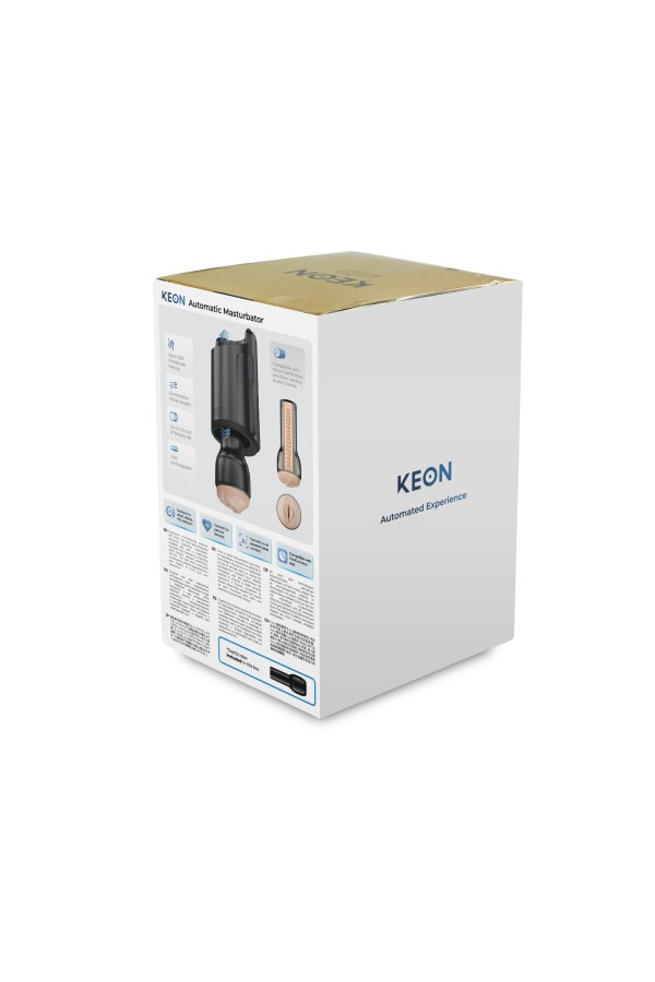 Kiiroo - Keon Combo-Set mit Feel Masturbator - Schwarz