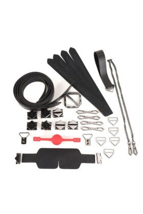 LOCKINK - Bondage & Fessel-Set - schwarz