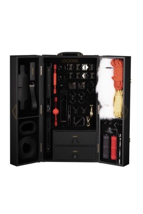 LOCKINK Alles-in-1 BDSM Spielset - schwarz