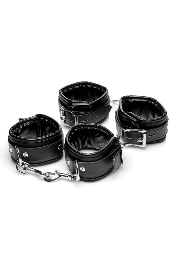 Bondage-Massageliege mit Fesseln