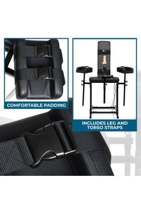 Obedience Chair with Sex Machine