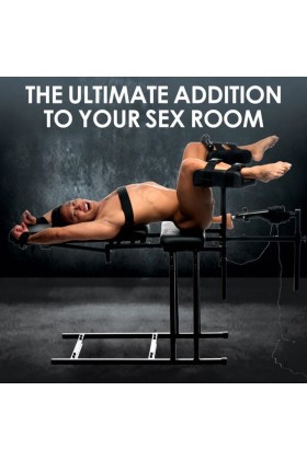 Obedience Chair with Sex Machine