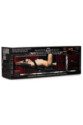 Obedience Chair with Sex Machine