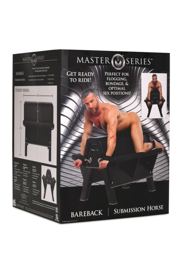Bareback Submission Horse - Schwarz