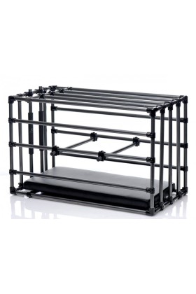 Verstellbarer Bondage Zwinger Käfig