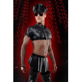 Kurzer Rock Bojulian001 Schwarz | Fesselliebe.de