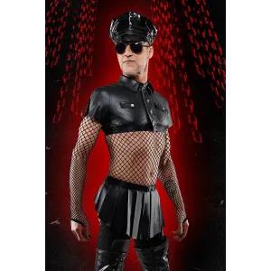 ♥ Kurzer Rock Bojulian001 Schwarz ♥