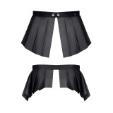 Kurzer Rock Bojulian001 Schwarz | Fesselliebe.de