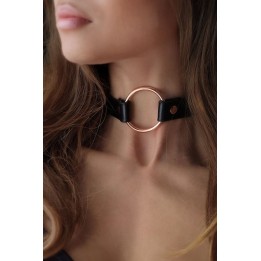 Rosy Gold - Choker - Schwarz | Fesselliebe.de