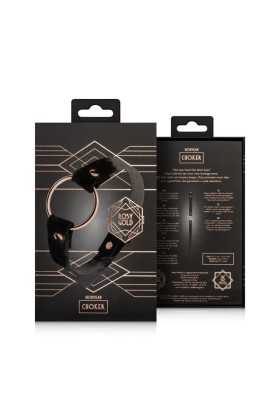 ♥ Rosy Gold - Choker - Schwarz ♥