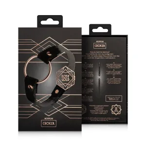 ♥ Rosy Gold - Choker - Schwarz ♥