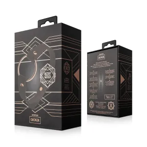 ♥ Rosy Gold - Choker - Schwarz ♥