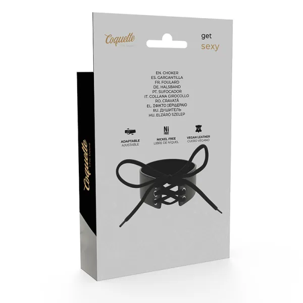 Veganes Leder-Halsband von Coquette Accessories | Fesselliebe.de