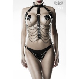 3-Teiliges Kettenharness-Set 14503 von Grey Velvet | Fesselliebe.de