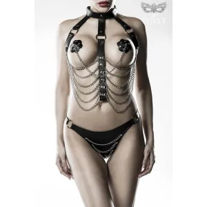 3-Teiliges Kettenharness-Set 14503 von Grey Velvet kaufen | Fesselliebe
