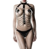 3-Teiliges Kettenharness-Set 14503 von Grey Velvet | Fesselliebe.de