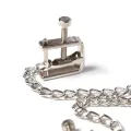 ♥ Metallschraubenklemmen mit Kette von Ohmama Fetish ♥