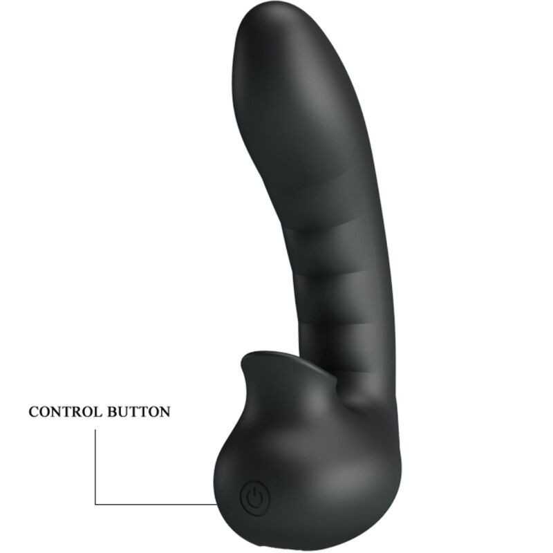 Hobgoblin Vibrierendes Fingerhülle 12 Vibrationen + Klitoris-Stimulator Schwarz von Pretty Love kaufen | Fesselliebe