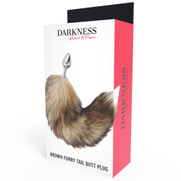 Tail Butt Plug Silver von Darkness | Fesselliebe.de