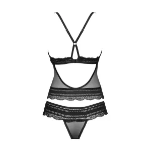 ♥ Ivannes Top & Tanga Schwarz von Obsessive ♥