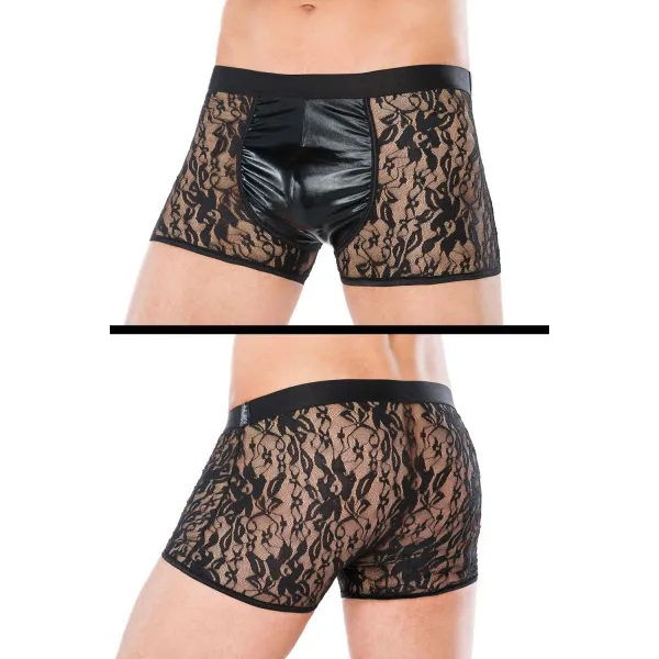 Schwarze Boxershorts Mc/9059 von Andalea kaufen | Fesselliebe