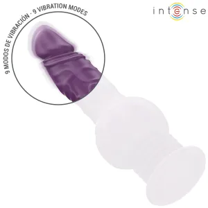 ♥ Tatum Multifunktionsvibrator mit Auf- und Abvibration 24 cm Lila von Intense Fun ♥